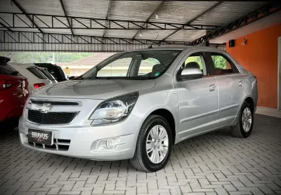 Chevrolet cobalt 1.8 ltz - prata - 2013/2014