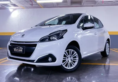 Peugeot 208 allure 1.2 flex / ano 2017