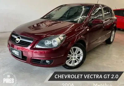 Chevrolet vectra gt 2.0 mpfi 8v flexpower mec.  - vermelha - 2008/2008