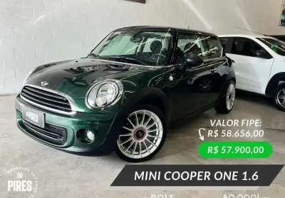 Mini cooper one one 1.6  mec. - verde - 2013/2013
