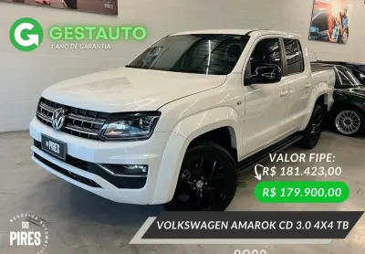 Volkswagen amarok highline cd 3.0 4x4 tb dies. aut.  - branca - 2021/2022
