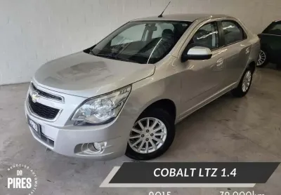 Chevrolet cobalt ltz 1.4 8v flexpower/econoflex 4p  - prata - 2015/2015