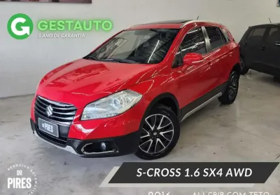 Suzuki sx4 s-cross allgrip gls 1.6 16v aut.  - vermelha - 2015/2016