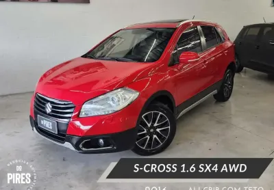 Suzuki sx4 s-cross allgrip gls 1.6 16v aut.  - vermelha - 2015/2016