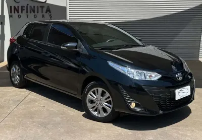 Toyota yaris hatch 1.3 16v 4p flex xl plus tech multidrive automático cvt