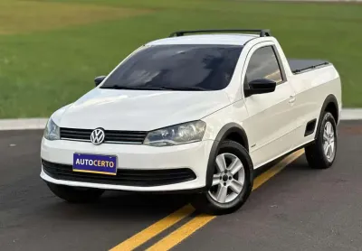 Volkswagen saveiro nova  cs - branca - 2013/2014