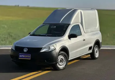 Volkswagen saveiro 1.6 cs - prata - 2011/2012