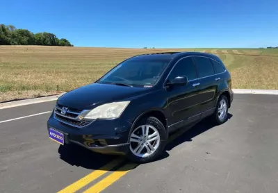 Honda cr-v exl 2.0 16v 4wd/2.0 flexone aut.  - preta - 2009/2010