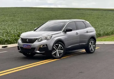 Peugeot 3008 allure at - prata - 2019/2020