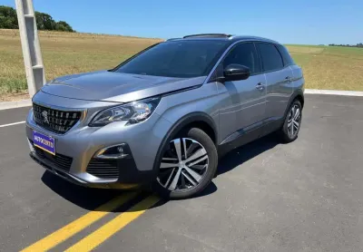 Peugeot 3008 allure at - prata - 2019/2020