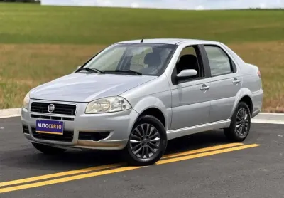 Fiat siena el 1.0 mpi fire flex 8v 4p  - prata - 2009/2010