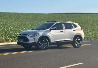 Chevrolet tracker premier 1.2 turbo 12v flex aut.  - prata - 2022/2023