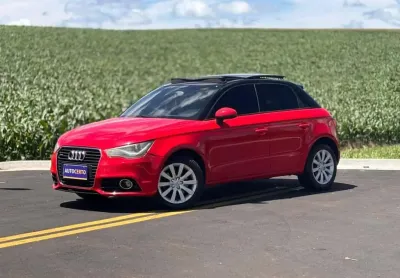 Audi a1 sportback 1.4 tfsi 5p s-tronic - vermelha - 2012/2013