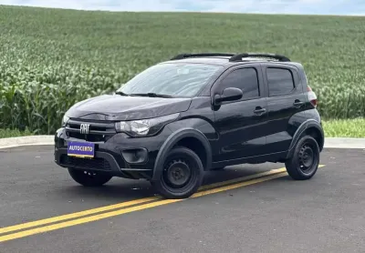 Fiat mobi like 1.0 fire flex 5p.  - preta - 2022/2023