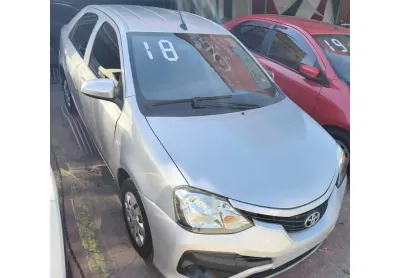 Toyota etios 2018 1.5 x sedan 16v flex 4p manual