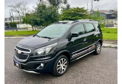 Chevrolet spin activ 1.8 8v econo. flex 5p aut.  - preta - 2015/2016