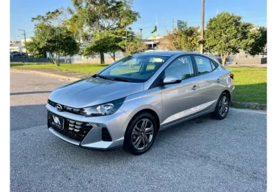 Hyundai hb20s comfort 1.0 tb flex 12v aut.  - prata - 2023/2024