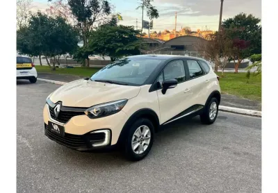 Renault captur life 1.6 16v flex 5p aut. - bege - 2019/2019