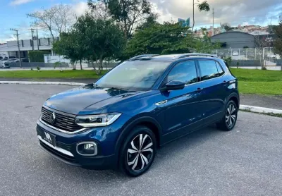 Volkswagen t-cross hig. 250 tsi 1.4 flex 16v 5p aut  - azul - 2023/2023