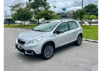 Peugeot 2008 allure 1.6 flex 16v 5p aut.  - prata - 2017/2018