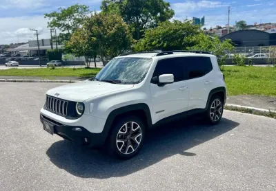 Jeep renegade longitude 1.8 flex - branca - 2021/2021