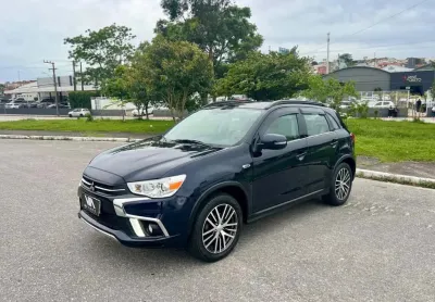 Mitsubishi asx 2.0 flex 4x4 - azul - 2018/2019