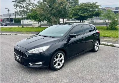 Ford focus se plus 1.6 flex - preta - 2018/2018