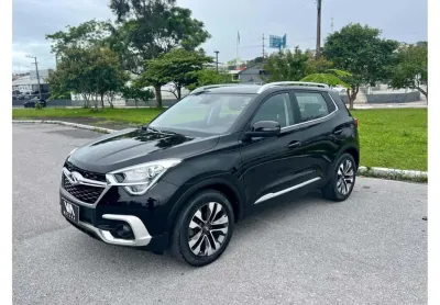 Caoa chery tiggo 5x txs 1.5 16v turbo flex aut.  - preta - 2019/2020
