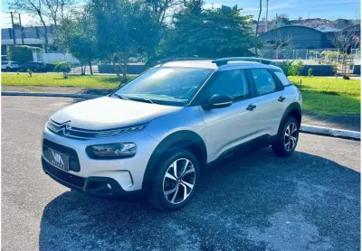 Citroën c4 cactus shine pack 1.6 turbo flex aut.  - prata - 2022/2022