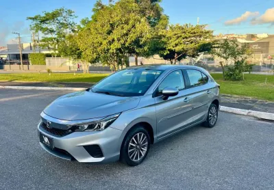 Honda city hatch 1.5 automático - prata - 2024/2024