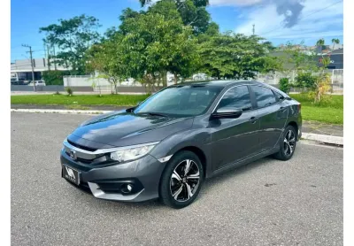 Honda civic sedan exl 2.0 automático - cinza - 2017/2017
