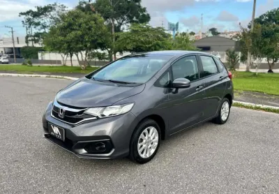 Honda Fit LX 1.5 Automático  - Cinza - 2017/2018