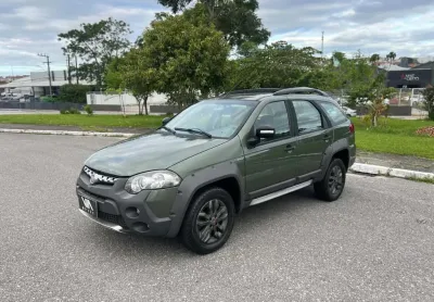 Fiat Palio Week.Adv. ITAL. Dual. 1.8 Flex 16V  - Verde - 2013/2014