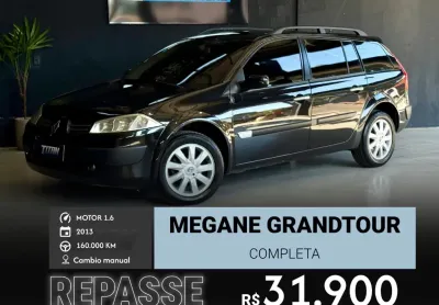Megane grand tour 1.6 manual | repasse abaixo da fipe ! excelente estado 