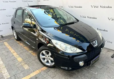 Peugeot 307 presence pack 2011 1.6 flex - completo, com teto solar!
