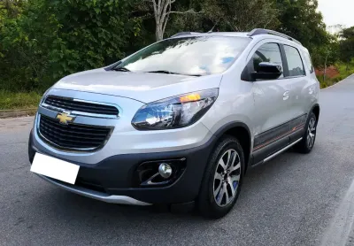 Chevrolet spin activ 1.8 flex automática 2018 prata - impecável e completa - facilita autos jacareí