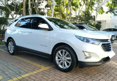 Chevrolet equinox lt 2.0 tb automática 2019 branca - revisões na concessionária e 4 pneus novos - fa