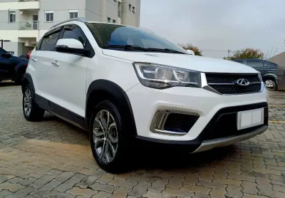 Caoa chery tiggo 2 look 1.6 flex automática 2019 branca - única dona e 4 pneus novos - facilita auto