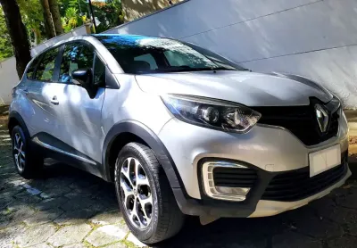 Renault captur intense 1.6 flex automática 2020 prata - impecável e perícia aprovada - facilita auto