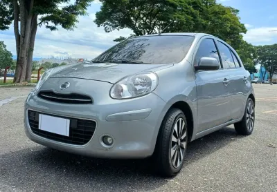  nissan march s 1.6 manual 2014 cinza - revisado, abaixo da fipe e perícia aprovada - facilita autos