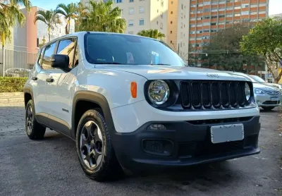Jeep renegade 1.8 flex aut. 2018 – único dono, revisões na jeep e 59.000 km