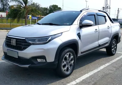 Fiat strada volcano 1.3 flex cabine dupla 2021 – 4 pneus novos, revisões em dia e perícia aprovada!
