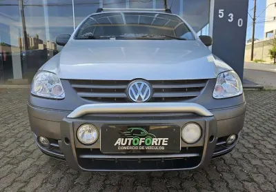 Volkswagen crossfox 1.6 - prata - 2005/2006