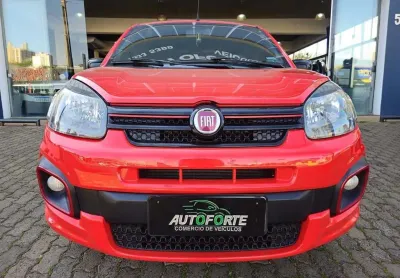 Fiat uno sporting 1.3 e - vermelha - 2016/2017