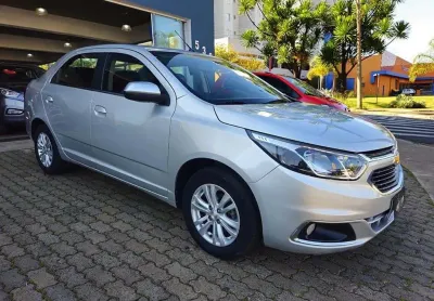 Chevrolet cobalt 1.8 ltz - prata - 2017/2018