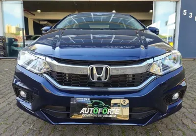 Honda city lx cvt - azul - 2018/2019
