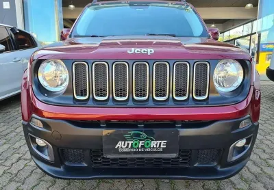 Jeep renegade longitude automático 1.8  - vermelha - 2016/2017