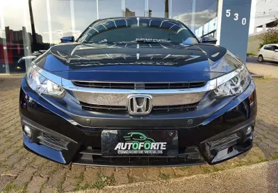 Honda civic exl cvt - preta - 2018/2018