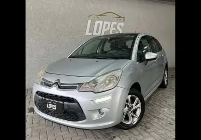 Citroën c3 tendance 1.5 flex 8v 5p mec.  - prata - 2013/2014