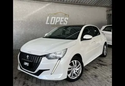 Peugeot 208 active 1.6 flex 16v 5p aut.  - branca - 2020/2021